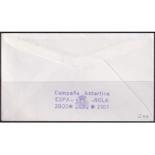 F-EX63673 SPAIN POLAR ANTARCTIC 2001 GABRIEL DE CASTILLA STATION X CAMP LAS PALMAS SHIP.