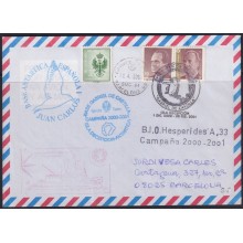 F-EX63669 SPAIN POLAR ANTARCTIC 2001 GABRIEL DE CASTILLA STATION LAS PALMAS SHIP.