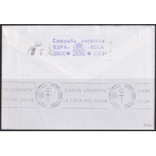 F-EX63668 SPAIN POLAR ANTARCTIC 2001 GABRIEL DE CASTILLA STATION HESPERIDES SHIP.