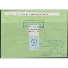 F-EX63670 SPAIN POLAR ANTARCTIC 2002 JUAN CARLOS I STATION PAQUEBOT SHIP HESPERIDES.