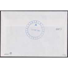 F-EX63685 SPAIN POLAR ANTARCTIC 2002 JUAN CARLOS I STATION PAQUEBOT SHIP HESPERIDES.