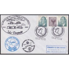 F-EX64434 SPAIN POLAR ANTARCTIC 2003 GABRIEL DE CASTILLA STATION HESPERIDES SHIP.