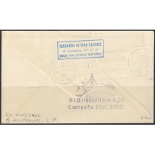 F-EX63679 SPAIN POLAR ANTARCTIC 2002 JUAN CARLOS I STATION PAQUEBOT SHIP HESPERIDES.
