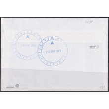 F-EX63678 SPAIN POLAR ANTARCTIC 2002 JUAN CARLOS I STATION SHIP HESPERIDES.