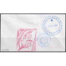 F-EX63675 SPAIN POLAR ANTARCTIC 2005 GABRIEL DE CASTILLA STATION SHIP HESPERIDES.