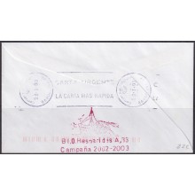 F-EX63677 SPAIN POLAR ANTARCTIC 2003 GABRIEL DE CASTILLA STATION SHIP HESPERIDES.