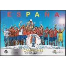 F-EX63651 ESPAÑA SPAIN MNH 2011 SOCCER UEFA CHAMPIONS CUP EURO2012 FOOTBALL.