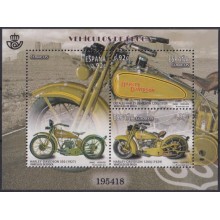 F-EX64390 ESPAÑA SPAIN MNH 2014 MOTO OLD MOTORCYCLE HARLEY DAVIDSON.