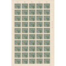 F-EX62256 GERMANY MNH 1962 EUROPA CEPT COMPLETE 50 SHEET.
