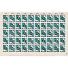 F-EX62254 GERMANY MNH 1967 EUROPA CEPT COMPLETE 50 SHEET.