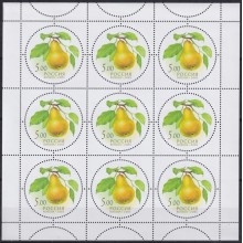 F-EX62240 RUSSIA MNH 2003 FRUIT PATATOES PINNEAPLE APPLE STRAWBERRY.
