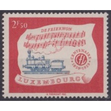 F-EX63546 LUXEMBURG MNH 1959 RAILWAYS TRAIN LOCOMOTIVE RAILROAD FERROCARRIL.