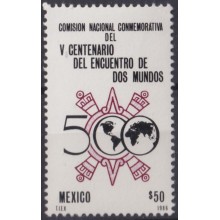 F-EX64467 MEXICO MNH DISCOVERY OF AMERICA COLON COLUMBUS.