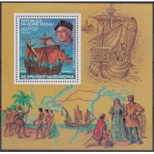F-EX64486 GUINEA BISSAU MNH 1984 DISCOVERY COLUMBUS VOYAGE SHIP COLON BARCOS.