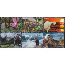 F-EX64516 ESPAÑA SPAIN MNH 2010 PARQUES NACIONALES AVES PAJAROS OISEAUX.