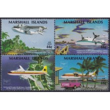 F-EX64503 MARSHALL IS MNH 1986 AMERIPEX AVION AIRPLANE CATALINA ANPHIBIAN GRUMMA.