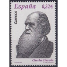 F-EX64515 ESPAÑA SPAIN 2009 MNH CHARLES DARWIN SPECIES EVOLUTION.