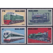 F-EX63412 MALAWI MNH 1968 ELECTRIC RAILROAD TRAIN RAILWAYS LOCOMOTIVE FERROCARRIL