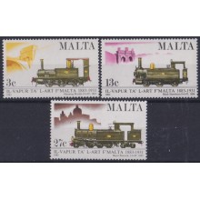 F-EX63550 MALTA MNH 1983 RAILROAD TRAIN RAILWAYS LOCOMOTIVE FERROCARRIL
