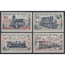 F-EX63414 MALI MNH 1972 RAILROAD TRAIN RAILWAYS LOCOMOTIVE FERROCARRIL.