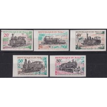 F-EX63417 MALI MNH 1972 IMPERF RAILROAD TRAIN RAILWAYS LOCOMOTIVE FERROCARRIL