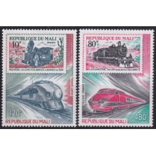 F-EX63430 MALI MNH 1981 RAILROAD TRAIN RAILWAYS LOCOMOTIVE FERROCARRIL