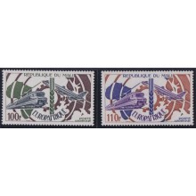 F-EX63962 MALI MNH 1974 EUROPE AFRIQUE AIRMAIL AVION RAILROAD TRAIN RAILWAYS LOCOMOTIVE FERROCARRIL