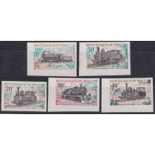 F-EX63967 MALI MNH 1972 IMPERF RAILROAD TRAIN RAILWAYS LOCOMOTIVE FERROCARRIL