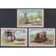 F-EX63438 NAURU MNH 1980 PHOSPHATE RAILROAD TRAIN RAILWAYS LOCOMOTIVE FERROCARRIL