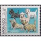 F-EX64455 MONACO MNH 1986 DOG PERROS INTERNATIONAL DOG SHOW.
