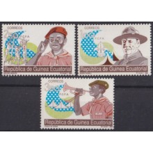 F-EX64458 GUINEA EQUATORIAL MNH 1990 BOYS SCOUT BADEM POWELL.