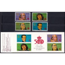 F-EX64631 ESPAÑA SPAIN MNH 1991 BOOKLED DISCOVERY ALEJANDRO VI POPE INCA.