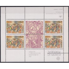 F-EX63701 PORTUGAL MNH 1982 EUROPA ART PAINTIN EMBASSY TO THE POPE.
