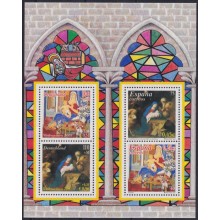 F-EX63708 ESPAÑA SPAIN MNH 2001 JOINS ISSUE WITH GERMANY ART PAINTING MADONNA
