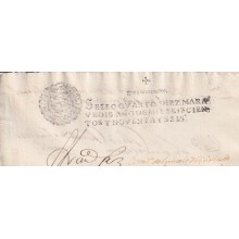 1696-PS-1 ESPAÑA SPAIN 1696 SEALLED PAPER REVENUE. SELLO 4º.