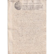 1731-PS-5 ESPAÑA SPAIN 1731 SEALLED PAPER REVENUE. SELLO 2º.