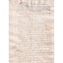 1803-PS-12 ESPAÑA SPAIN 1803 SEALLED PAPER REVENUE. SELLO 2º.