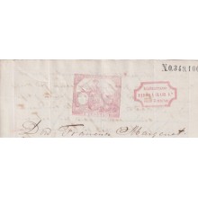 1882-PS-20 ESPAÑA SPAIN 1882 SEALLED PAPER REVENUE OVERPRINTED. 9º + POLIZAS 11º.