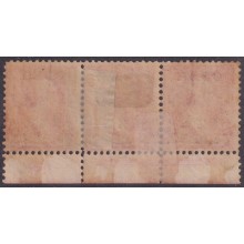 1899-757 CUBA US OCCUPATION 1899 2 ½ c MH PLATE NUMBERS Nº759 CON REFUERZO ORIGINAL GUM.