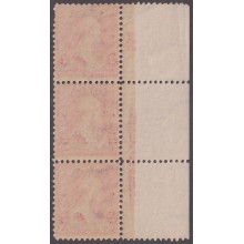 1899-759 CUBA US OCCUPATION 1899 2 ½ c MNH PLATE NUMBERS Nº594.