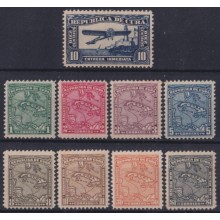 1914-202 CUBA REPUBLICA 1914 MH MAPITAS + ENTREGA ESPECIAL ORIGINAL GUM.