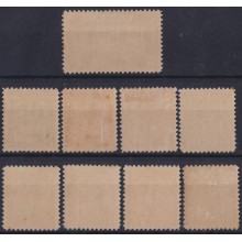 1914-202 CUBA REPUBLICA 1914 MH MAPITAS + ENTREGA ESPECIAL ORIGINAL GUM.