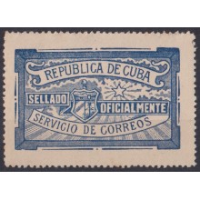 1921-22 CUBA REPUBLICA 1921 MNH OFFICIAL SEALLED ORIGINAL GUM.