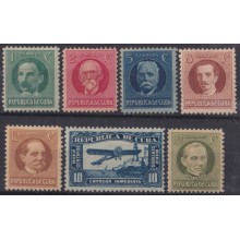 1925-102 CUBA REPUBLICA 1925-28 PATRIOTAS + SPECIAL DELIVERY.
