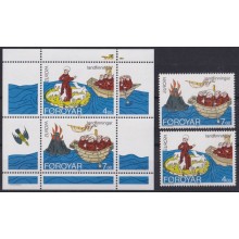 F-EX65183 FAROE FAROYAR MNH 1994 EUROPA LANDING SHIP SAILBOAT BARCOS.