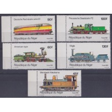 F-EX63974 NIGER MNH 1980 RAILROAD TRAIN RAILWAYS LOCOMOTIVE FERROCARRIL.