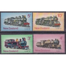 F-EX63451 NEW ZEALAND MNH 1973 RAILROAD TRAIN RAILWAYS LOCOMOTIVE FERROCARRIL.