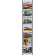 F-EX63464 PARAGUAY MNH 1980 RAILROAD TRAIN RAILWAYS LOCOMOTIVE FERROCARRIL.