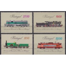 F-EX63473 PORTUGAL MNH 1981 RAILROAD TRAIN RAILWAYS LOCOMOTIVE FERROCARRIL.
