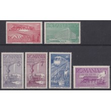 F-EX63996 RUMANIA MNH 1939 RAILROAD TRAIN RAILWAYS LOCOMOTIVE FERROCARRIL.